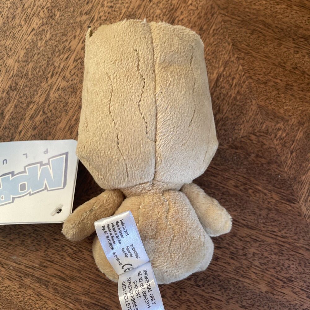 Groot &‎ Deadpool Yellow 2015 Funko Mopeez Disney Marvel Mini Plush Toy Set Of 2 - Picture 5 of 9